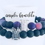 Handmade COUPLES | King & Queen Beaded Bracelets Photo 1
