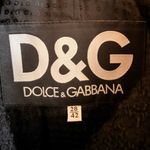 Dolce & Gabbana  Black Coat with Fur Collar SC EU 38/ US S Photo 6
