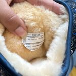 UGG  Classic Short Sequined Boots in Blue and Silver Photo 5