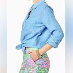 Lilly Pulitzer  A Cherry On Top Reggie Knit Shorts Classic Scallop Hem 7" Preppy Photo 3