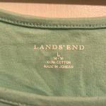 Lands' End  | Mint Green Tank Top 100% Cotton Sizes 14/16 Basic Tank Photo 2