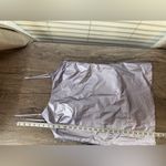 H:ours  revolve‎ light lilac metallic mini dress size small Photo 5