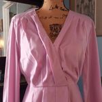 Entro  Lilac Purple Long Sleeve Tulip Hem Mini Dress NWT Photo 4