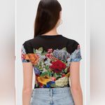 Alice + Olivia NWT- Tess Crew Neck Tee Size XS Photo 2