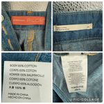 Anthropologie Pilcro Denim Wide Leg Cropped Jumpsuit Overalls Relaxed Size 29 Photo 11