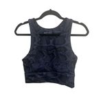 ✨ALL FENIX NAVY BLUE SNAKE LONG LINE CUT OUT BACK SZ LARGE SPORTS BRA✨ Blue Photo 3