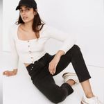 Madewell Women’s Classic Straight Jean in Lunar Wash w/ Raw Hem - Size 24 Photo 1