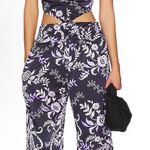 MISA Los Angeles Misa Los Angelos Laya Jumpsuit - Indigo Vines New With Tags Photo 0
