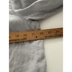 J. Jill Love Linen Essential Shirt Size L Gray Lightweight Lagenlook Coastal Size L Photo 8