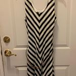 In The Style  Striped Geometric Belted Dress Photo 0