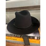 Rag and Bone  Floppy Brim Wool Fedora Black Womens Size Small Photo 7