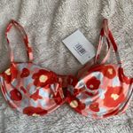 Dippin' Daisy's Dippin Daisy Floral Bikini Top SZ M Photo 0