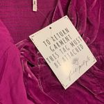 Free People Velvet Romper Strapless NWT Photo 2