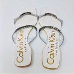 Calvin Klein COLLECTION leather slides, made in Italy, size 39 Photo 3