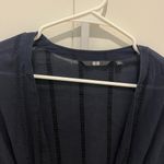Uniqlo Women's Dark Robe tie closure gently worn Photo 4