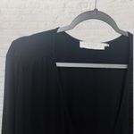 ASTR The Label Black Silk Wrap Dress XL • Hi Photo 6