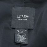 J.Crew Super 120’s Wool Black Blazer Women’s 6 Photo 4