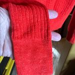 Banana Republic Linen Blend Hot Red Sweater Size XS Oversized Photo 6