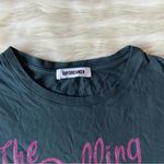 Free People Daydreamer Black Pink Blue Rolling Stones 78 Ticket Boyfriend Oversized T-Shirt Photo 34