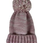 OMG Pink and White Winter Beanie Photo 0