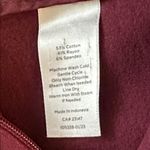 Talbots 🌺  Burgundy Flat Front Cropped Ankle Pants Sz 10P Photo 6