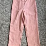 🦋 NWT Alfred Dunner Peach Pull On Trousers Proportioned Short Formal Pastel 14 Orange Photo 0