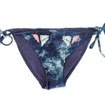 Desigual Eloise Multicolored Sequin Side Tie Pink Tassels Bikini Swim Bottom - L Photo 1