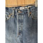 RE/DONE Levi's Denim Front Slit Maxi Skirt in Indigo Size 25 NWT $295 Photo 3