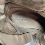 Crown Vintage Charley Ankle Combat Boots Side Zip Lace Up Brown Size 9.5 Photo 9