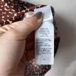 J.Crew Drop-waist cotton poplin mini dress in mocha floral 4 Photo 7