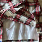 Blue Rain Francesca's  Amelia Plaid Wrap Mini Skirt Photo 2