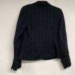 Loft Black Pin Stripe Classic Womens 2 Button Blazer Jacket Womens 4 Academia Photo 9