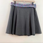 Matilda Jane  Finn Gray Floral Embroidery Circle Skirt Photo 7
