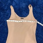 Mind Code  Nude Bodycon Midi Dress Medium **See Photo 4
