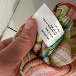 frankie's bikinis  Fifi Sustainable Disco Yellow Print Button Front Shirt Size S Photo 8