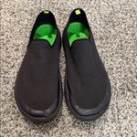 Oofos OOmg eeZee Low Womens Black Recovery Slip On Comfort Shoes 11 Photo 1