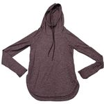 Athleta  Uptempo Flora Mauve/Shale Hoodie Top Photo 3