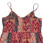 Old Navy Old‎ Navy Boho Midi Dress Sleeveless Pink Orange Floral Print Casual Sundress XL Photo 7