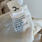 NWT Commense Beige Linen Wide Leg Trouser Pants Old Money Quiet Luxury Aesthetic Tan Size M Photo 7