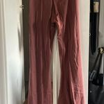 Aerie Burnt Orange Flared Leggings Photo 3