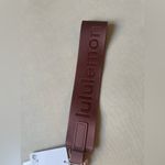 Lululemon Never Lost Keychain - Red Clay/Rose Gold Photo 2