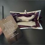 Newport News  Deep Purple Berry Satin Clutch NWT Photo 4