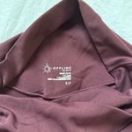 Aerie  Maroon Flare Leggings Photo 1