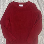 Old Navy  Red Knit Sweater Photo 1