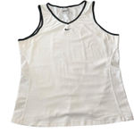 Nike  Women's Athletic Fitdry Workout White Tennis‎ Sz Large Photo 0