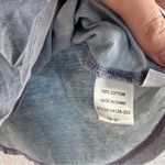 Cloth & Stone  100% cotton Blue Washed Tee Size XS Photo 3