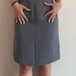 Dress Barn Grey Mini Pencil Skirt Photo 5