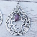 Large Dangle Earrings Pierced Ears Photo 4