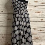 White House | Black Market strapless polka-dot A-line cocktail midi dress Size 14 Photo 2