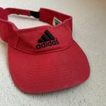 Adidas  red visor hat Photo 1